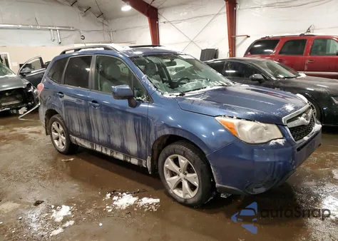 2014 Subaru Forester 2.5I Premium z USA, uszkodzony, nr VIN JF2SJACCXEG403310